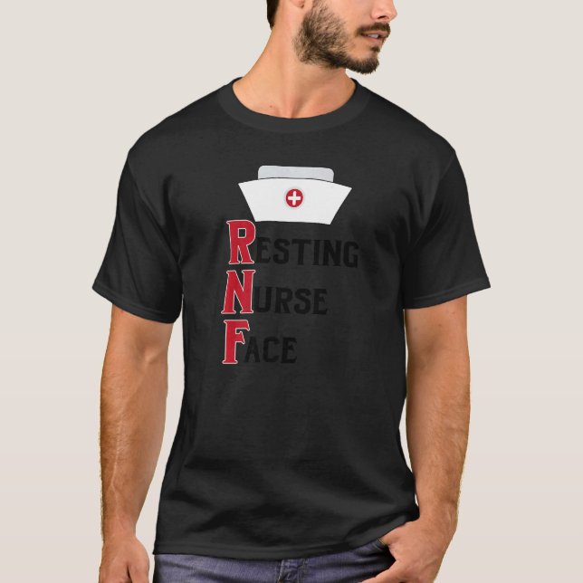 Rnf-Krankenschwestern mit Rückenlehne T-Shirt (Vorderseite)