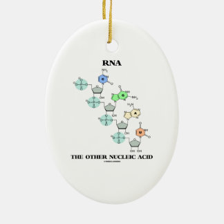 RNS die andere Nukleinsäure (chemische Struktur) Keramik Ornament
