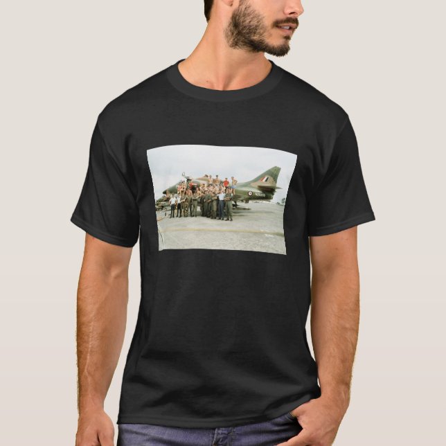 RNZAF 75 Geschwader 1984 T-Shirt (Vorderseite)