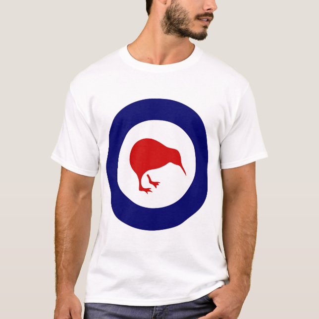 Rnzaf roundel, Neuseeland T-Shirt (Vorderseite)