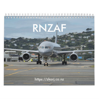 RNZAF - ZK-ARJ (Medium, Monat mit 2 Seiten) Kalender