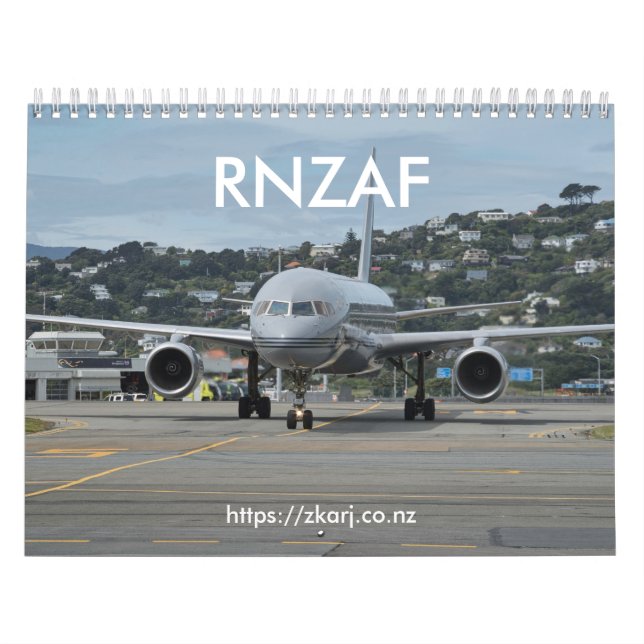 RNZAF - ZK-ARJ (Medium, Monat mit 2 Seiten) Kalender (Titelbild)