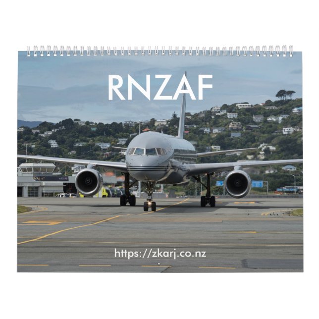 RNZAF - ZK-ARJ (Monat großer, 2 Seite) Kalender (Titelbild)