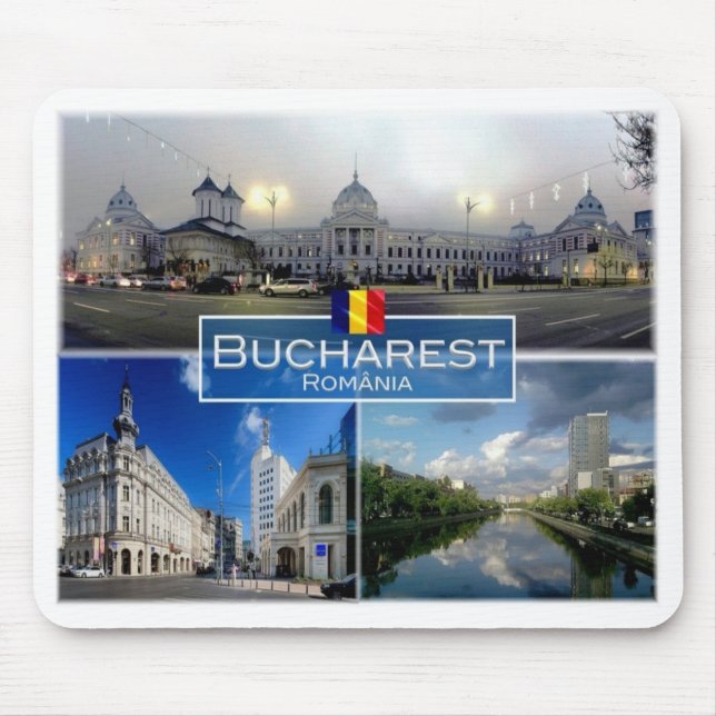 RO Rumänien - Bukarest - Bukarest Mousepad (Vorne)