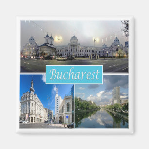 RO * Rumänien - Bukarest Magnet
