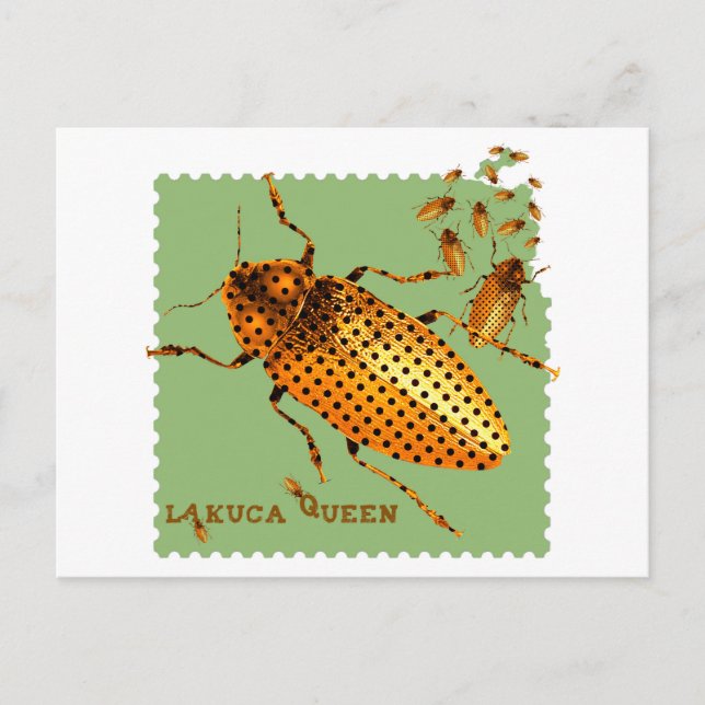 Roach Queen Postkarte (Vorderseite)