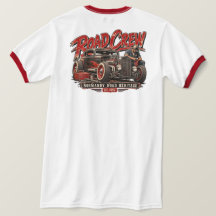 Road Crew Hot Rod Garage Vintage Damen Design T-