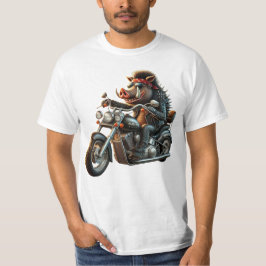 Road Hog Biker T-Shirt | Rebel Motorcycle Hog Desi