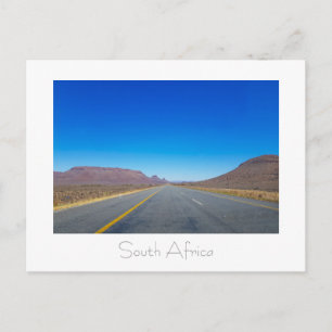 Road Horizon View South Africa SA Postcard Postkarte