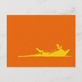 ROAD KILL ARMADILLO POSTKARTE