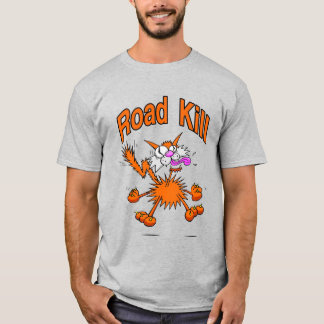 Road Kill Cat T-Shirt