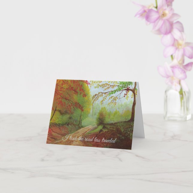 Road Less Traveled Karte (Orchidee)