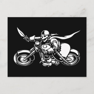 Road Pirate - bw Postkarte