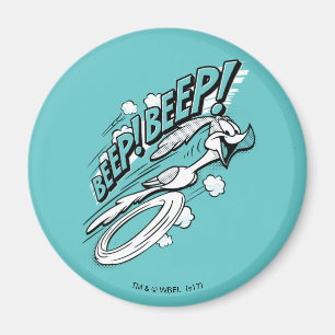 ROAD RUNNER™ BEEP BEEP!™ Halbton Magnet