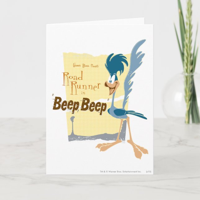 ROAD RUNNER™ BEEP BEEP!™ KARTE (Vorderseite)
