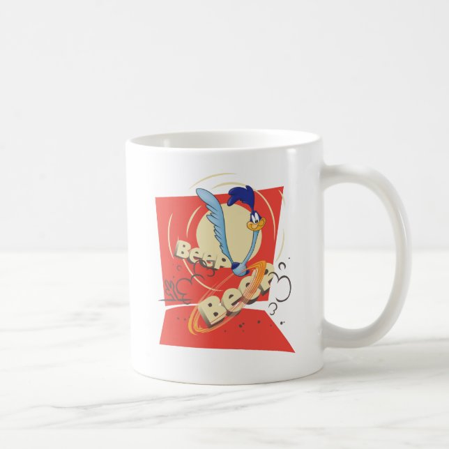 ROAD RUNNER™ BEEP BEEP!™ Sonnenuntergang-Grafik Kaffeetasse (Rechts)