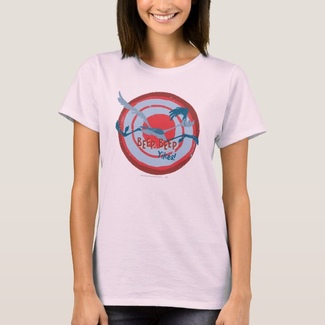 ROAD RUNNER™ BEEP BEEP!™ Yikes! T-Shirt (Vorderseite)