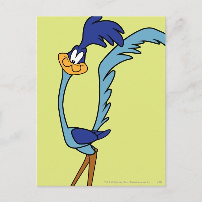 ROAD RUNNER™ Farbe Postkarte (Vorderseite)