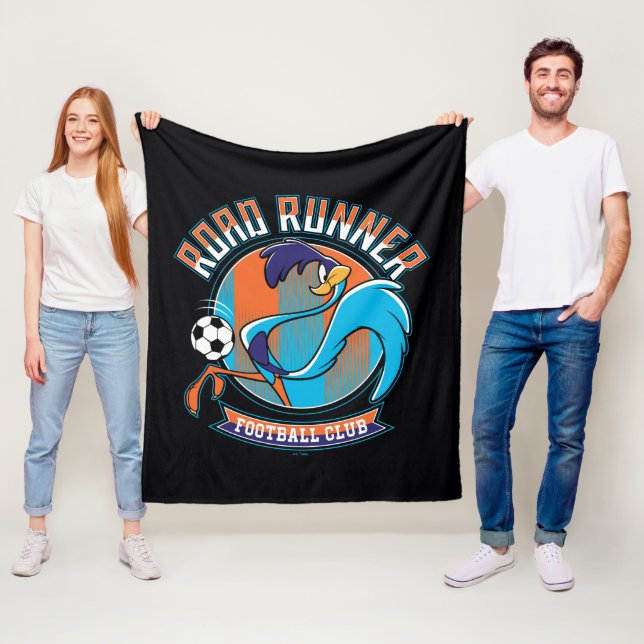 ROAD RUNNER™ Football Club Badge Fleecedecke (Beispiel)