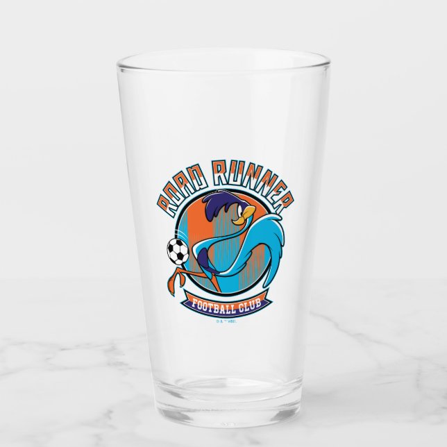 ROAD RUNNER™ Fußballclub-Abzeichen Glas (Vorderseite)