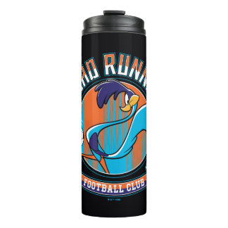 ROAD RUNNER™ Fußballclub-Abzeichen Thermosbecher