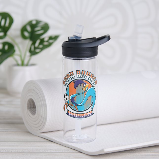 ROAD RUNNER™ Fußballclub-Abzeichen Trinkflasche (Yoga)