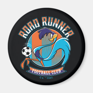 ROAD RUNNER™ Fußballverein-Emblem Magnet