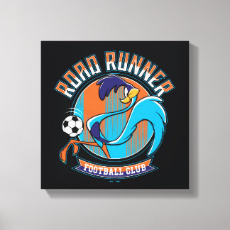 ROAD RUNNER™ Fußballverein-Wappen Leinwanddruck