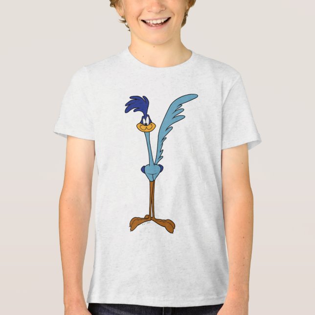 ROAD RUNNER™ in Farbe Tri-Blend Shirt (Vorderseite)