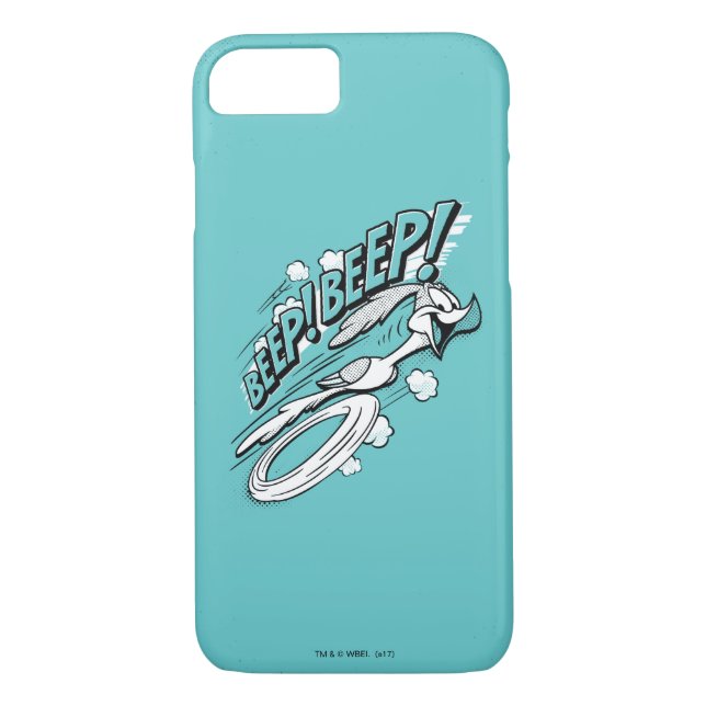 ROAD RUNNER™ REEP BEEP BEEP™™ Halftone Case-Mate iPhone Hülle (Rückseite)