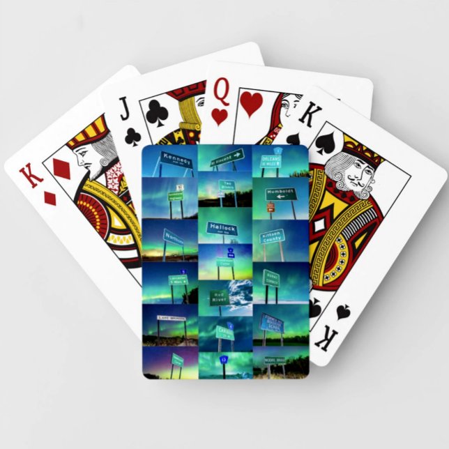 "Road Signs's Kittson Landkreis" Spielkarten (Von Creator hochgeladen)