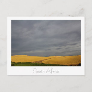 Road South Africa Landscape Postcard Postkarte