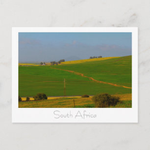 Road South Africa Rural Landscape Nature Postcard Postkarte