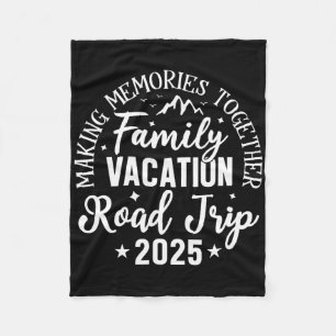 Road Trip 2025 Familienurlaub Erinnerungen Mat Fleecedecke