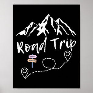 Road Trip 2025 Family Vacation Matching Group Poster