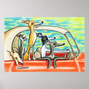 Road Trip by Andie Poster