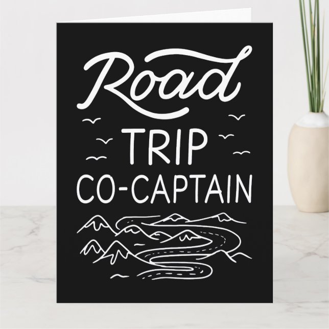 Road Trip Co-Captain I Karte (Vorderseite)