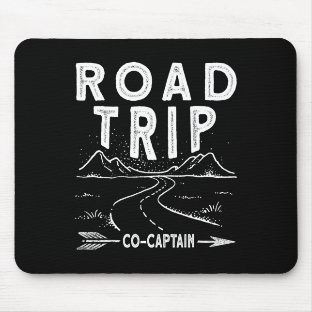 Road Trip Co Captain Road Trip 2 Mousepad (Vorne)