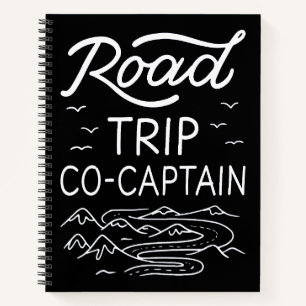 Road Trip Co-Kapitän I - RV Navigator Camping Lieb Notizbuch
