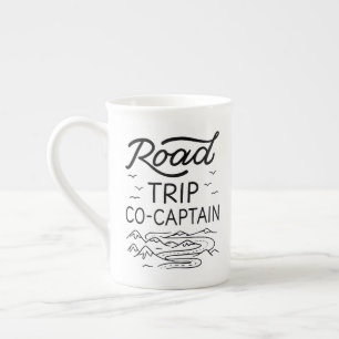 Road Trip Co-Kapitän I - RV Navigator Camping Lieb Prozellantasse