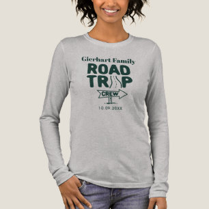 Road Trip Family Crew Sommerferien Matching Tri-Blend Shirt