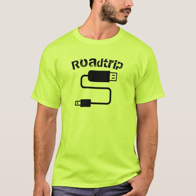 Road-Trip - Herren-Basic-T - Shirt (Vorderseite)