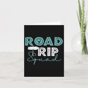 Road Trip Squad - Familienwandern Camping und Karte