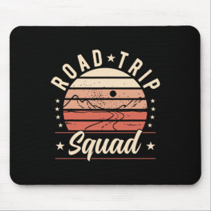 Road Trip Squad Road Mousepad