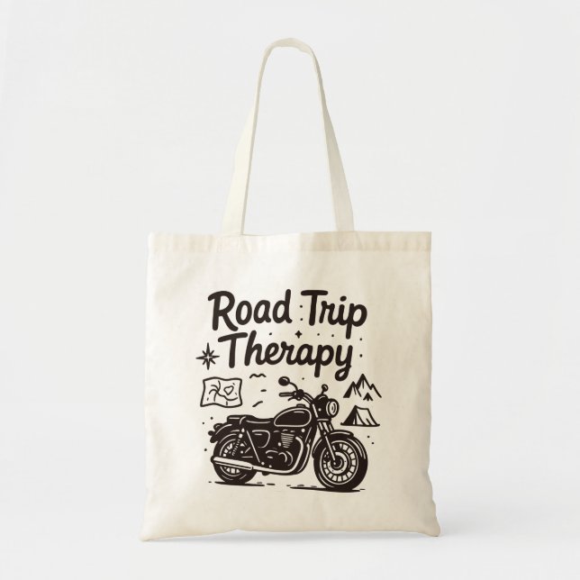 Road Trip Therapy  Tragetasche (Vorne)