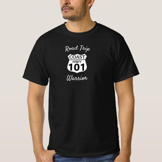 Road Trip Warrior Coast Highway 101 - T - Shirt (Vorderseite)