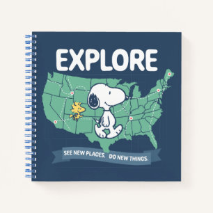 Road Trippin   Erdnüsse Erkundung Notizbuch