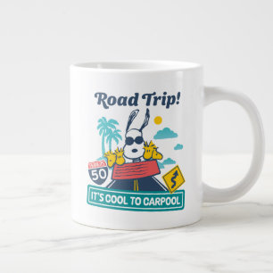 Road Trippin   Erdnüsse Es ist Cool zu Carpool Jumbo-Tasse