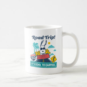 Road Trippin   Erdnüsse Es ist Cool zu Carpool Kaffeetasse