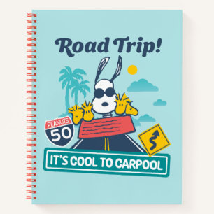 Road Trippin   Erdnüsse Es ist Cool zu Carpool Notizbuch